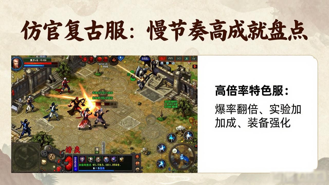 新开魔域私服推荐 2026耐玩版本盘点