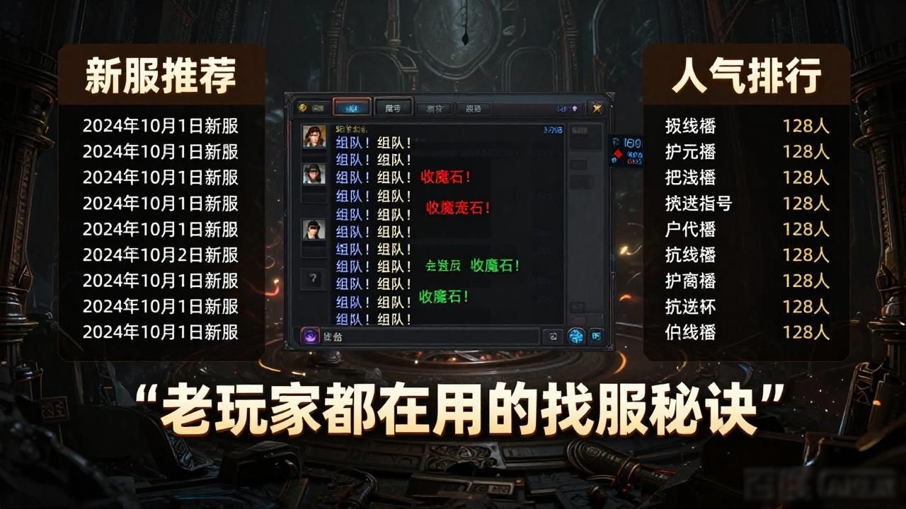 稳定耐玩的魔域私服发布网哪里找 老玩家都在用的找服秘诀