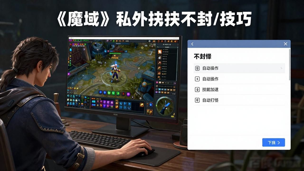 魔域私服外挂怎么用 不封号还能爽玩