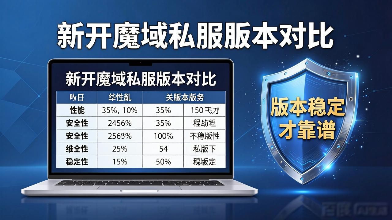 新开魔域私服怎么选 哪个版本人气高