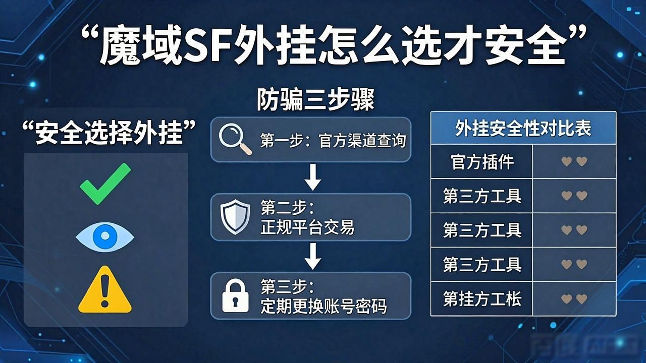 魔域sf外挂怎么用才安全 稳定不被封号教程