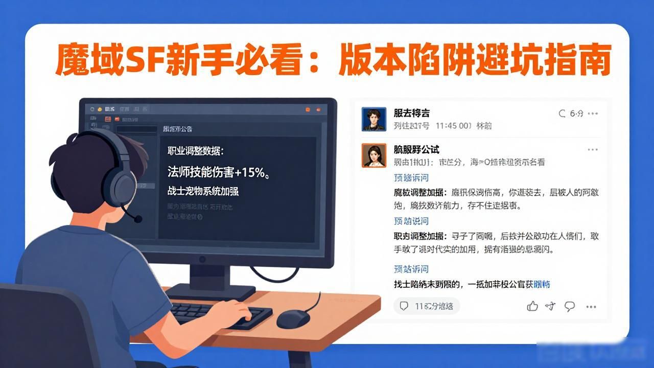 魔域sf玩家必看：新手升级避坑指南